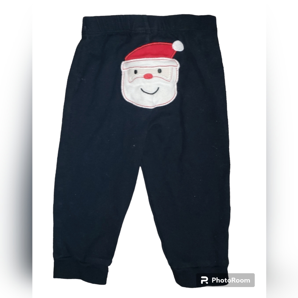 Carter's Christmas Seasonal Holiday Infants Size 18 Months Santa Pants